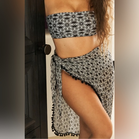 NEW! Kenny Flowers The Pedregal Black Banded Sporty Bikini Bottom SZ M, XL - Picture 3 of 9